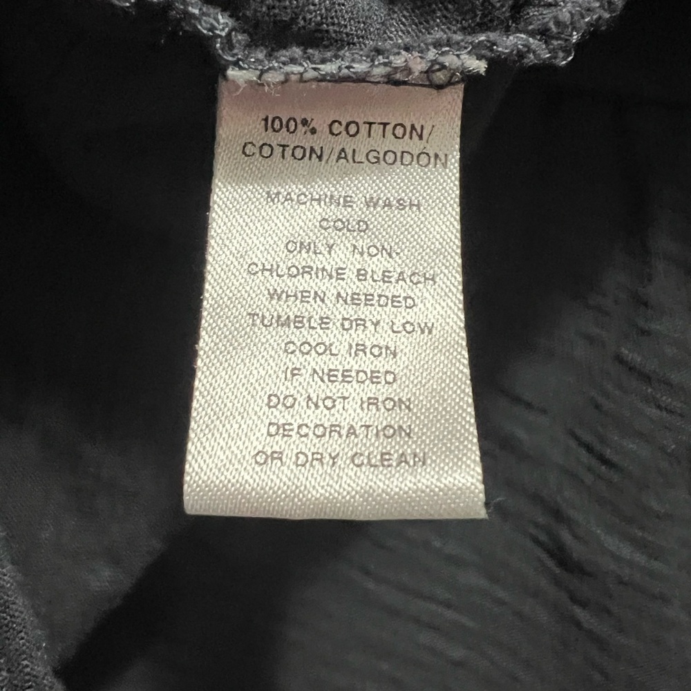LOFT Vintage Soft LS Grey Top Size Large 100% Cotton - Picture 3 of 6